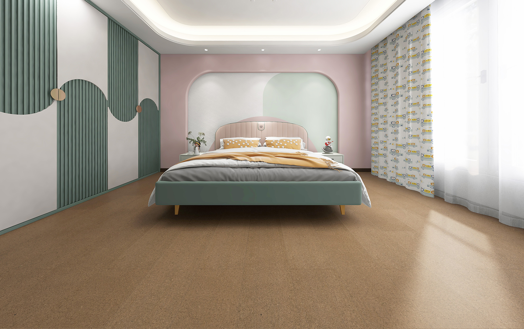 得陽(yáng)SUNSTEP軟木地板0,進(jìn)口地板